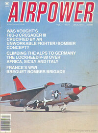 Air Power July 1977 magazine back issue cover image