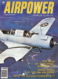 Aneta B magazine cover appearance Air Power September 1980