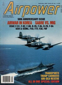 Rebecca Saber magazine cover appearance Air Power September 2000