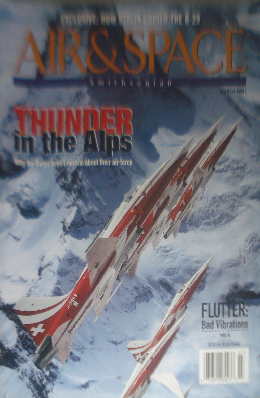 Air & Space December 1988 magazine back issue Air & Space magizine back copy 