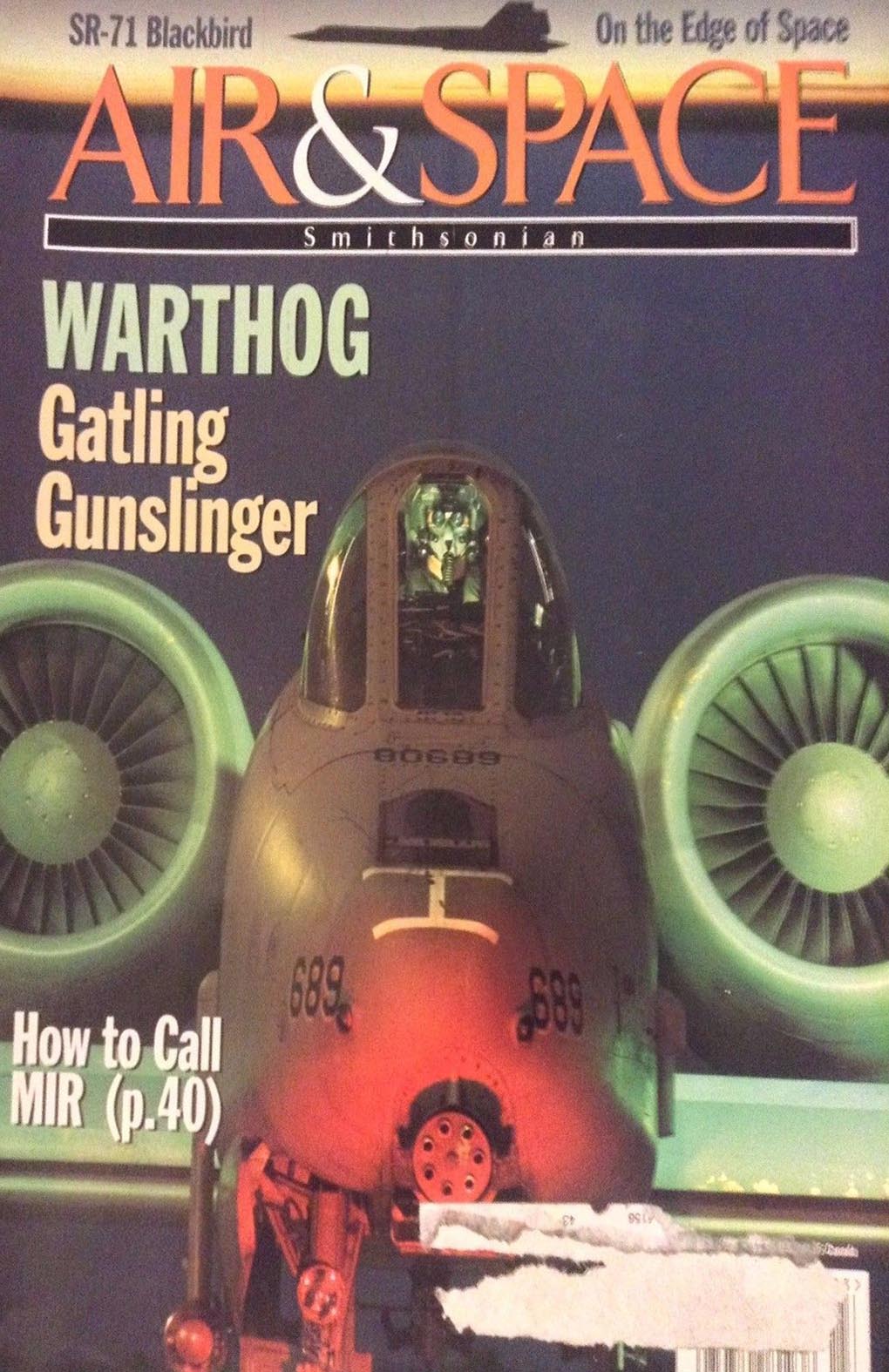 Air & Space February/March 1999 magazine back issue Air & Space magizine back copy 