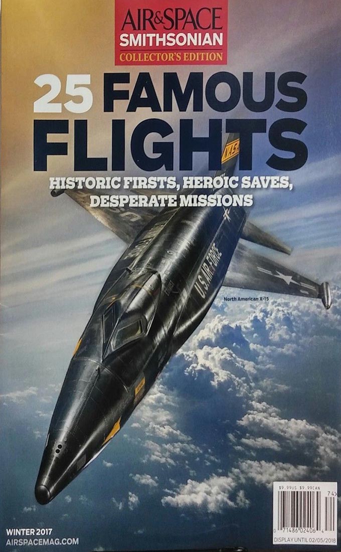 Air & Space Winter 2017 magazine back issue Air & Space magizine back copy 