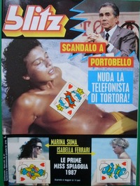 Albo Blitz # 21, May 1987 magazine back issue