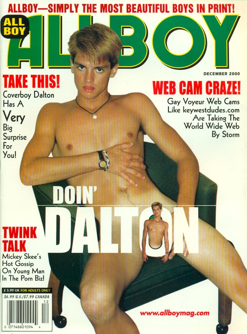 Allboy December 2000 magazine back issue Allboy magizine back copy 