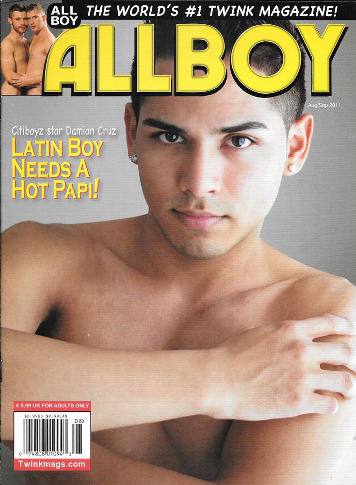 Allboy August/September 2011 magazine back issue Allboy magizine back copy 