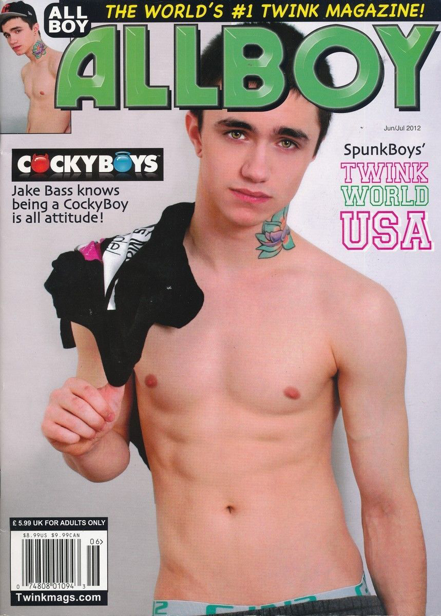 Allboy June/July 2012 magazine back issue Allboy magizine back copy 
