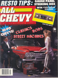 Elizabeth R Deans magazine cover appearance All Chevy July 1990