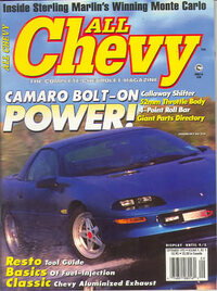 All Chevy September 1995 magazine back issue cover image
