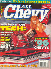 All Chevy October 1995 magazine back issue cover image
