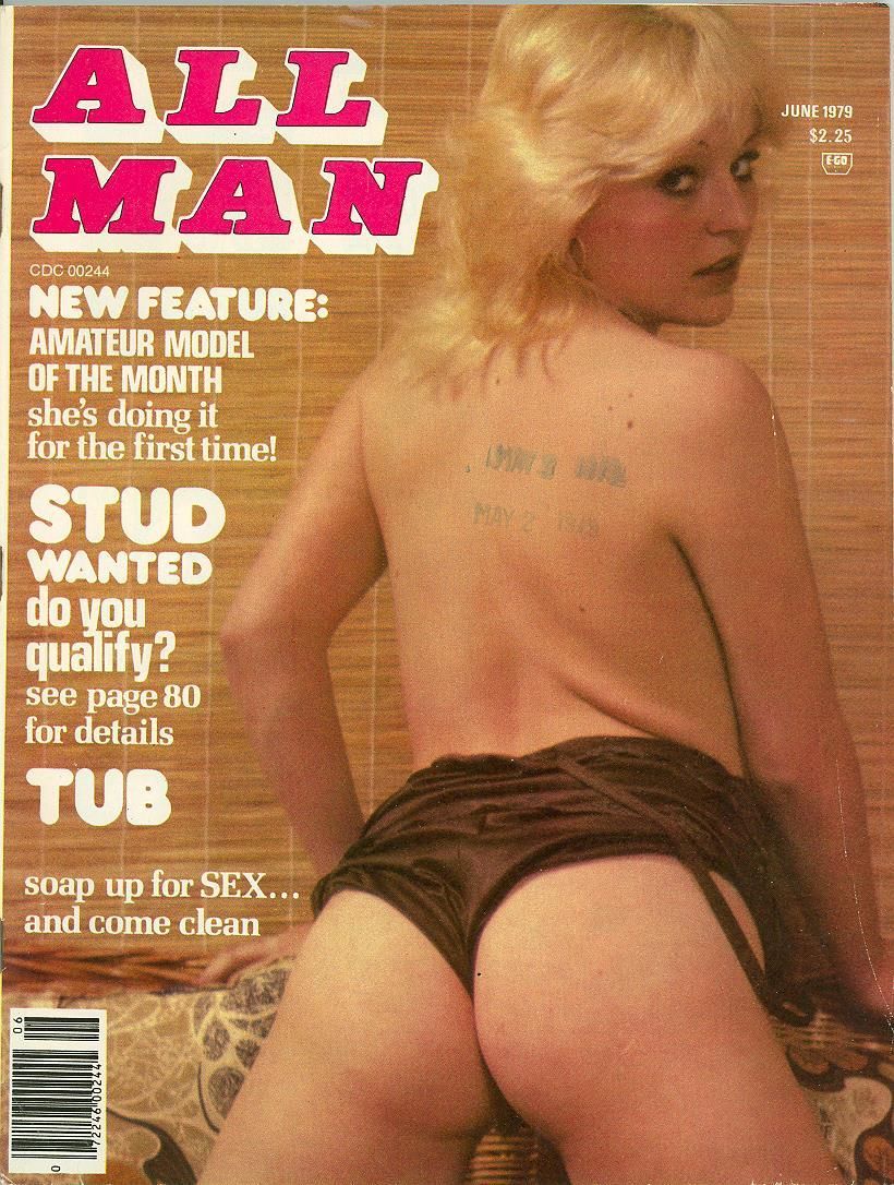 All Man June 1979 magazine back issue All Man magizine back copy 
