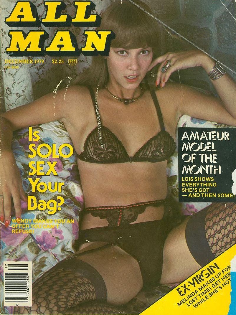 All Man December 1979 magazine back issue All Man magizine back copy 