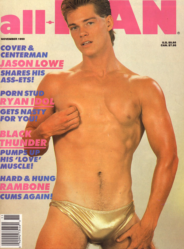 All Man November 1990 magazine back issue All Man magizine back copy allman magazine 1990 gay porn magazine back issues porn studs all nude hard long dicks tight ass xxx