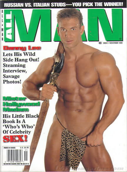 All Man November 1999 magazine back issue All Man magizine back copy 