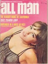 All Man August 1967 magazine back issue cover image