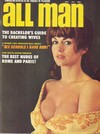 All Man October 1967 magazine back issue