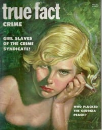 All True Fact Crime Cases # 6, April 1953 magazine back issue