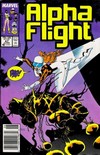 Alpha Flight # 47 magazine back issue cover image