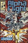 Alpha Flight # 57 magazine back issue cover image