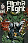 Alpha Flight # 59 magazine back issue cover image