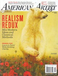 American Artist October 2012 magazine back issue