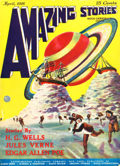 Amazing Stories April 1926 magazine back issue Amazing Stories magizine back copy 