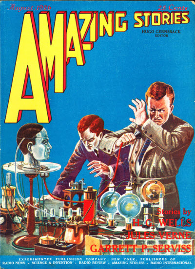 Amazing Stories August 1926 magazine back issue Amazing Stories magizine back copy 