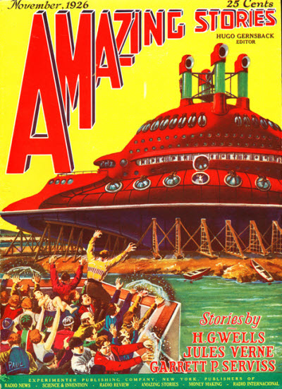 Amazing Stories November 1926 magazine back issue Amazing Stories magizine back copy 