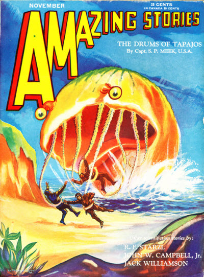 Amazing Stories November 1930 magazine back issue Amazing Stories magizine back copy 