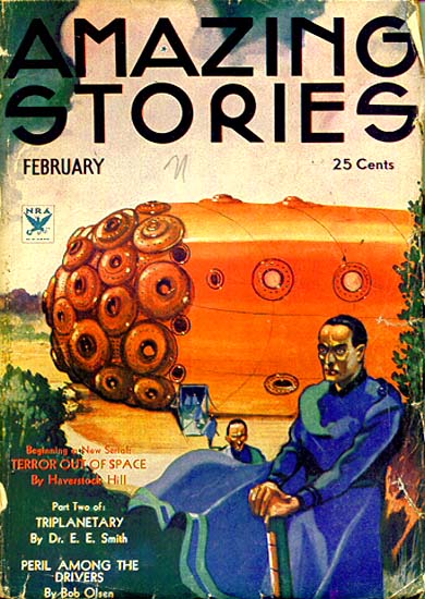 Amazing Stories February 1934 magazine back issue Amazing Stories magizine back copy 