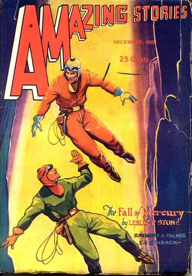 Amazing Stories December 1935 magazine back issue Amazing Stories magizine back copy 