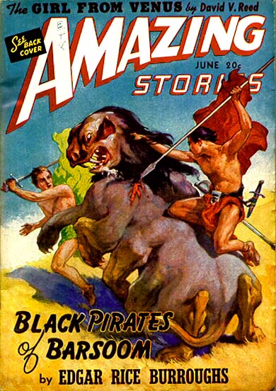 Amazing Stories June 1941 magazine back issue Amazing Stories magizine back copy 