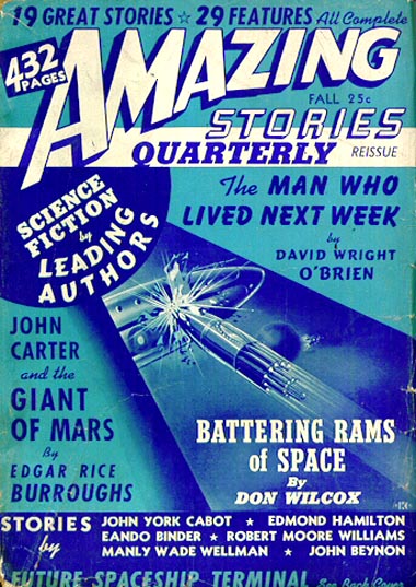 Amazing Stories Fall 1941 magazine back issue Amazing Stories magizine back copy 