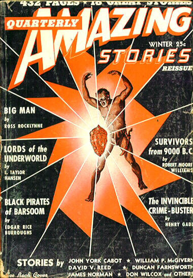 Amazing Stories Winter 1941 magazine back issue Amazing Stories magizine back copy 
