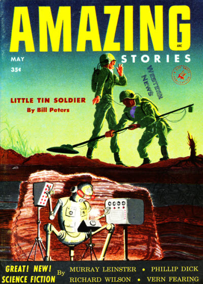 Amazing Stories May 1954 magazine back issue Amazing Stories magizine back copy 