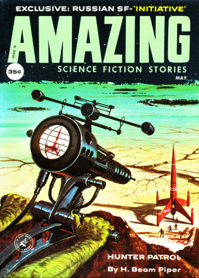 Amazing Stories May 1959 magazine back issue Amazing Stories magizine back copy 