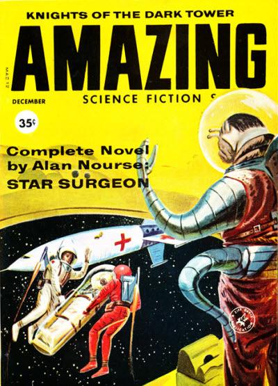 Amazing Stories December 1959 magazine back issue Amazing Stories magizine back copy 