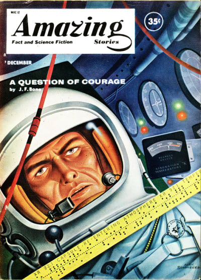 Amazing Stories December 1960 magazine back issue Amazing Stories magizine back copy 