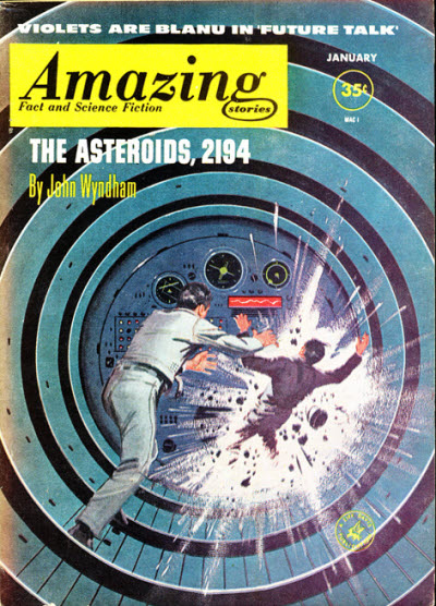 Amazing Stories January 1961 magazine back issue Amazing Stories magizine back copy 