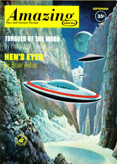 Amazing Stories September 1961 magazine back issue Amazing Stories magizine back copy 