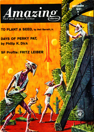 Amazing Stories December 1963 magazine back issue Amazing Stories magizine back copy 
