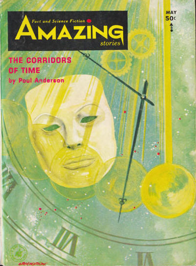 Amazing Stories May 1965 magazine back issue Amazing Stories magizine back copy 