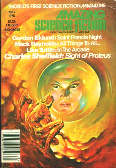 Amazing Stories May 1978 magazine back issue Amazing Stories magizine back copy 
