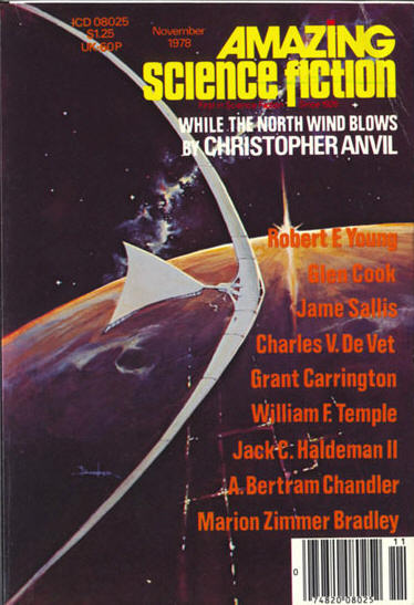 Amazing Stories November 1978 magazine back issue Amazing Stories magizine back copy 