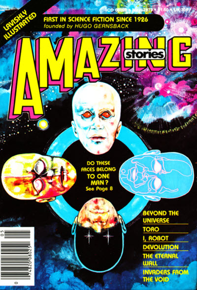 Amazing Stories May 1979 magazine back issue Amazing Stories magizine back copy 