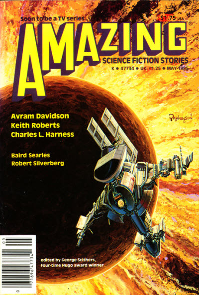 Amazing Stories May 1985 magazine back issue Amazing Stories magizine back copy 