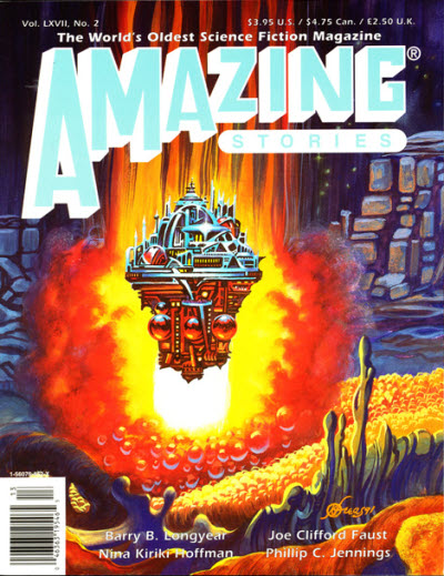 Amazing Stories May 1992 magazine back issue Amazing Stories magizine back copy 