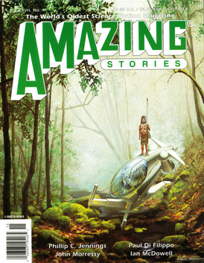 Amazing Stories July 1992 magazine back issue Amazing Stories magizine back copy 