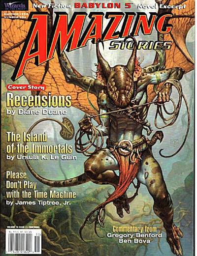 Amazing Stories Fall 1998 magazine back issue Amazing Stories magizine back copy 