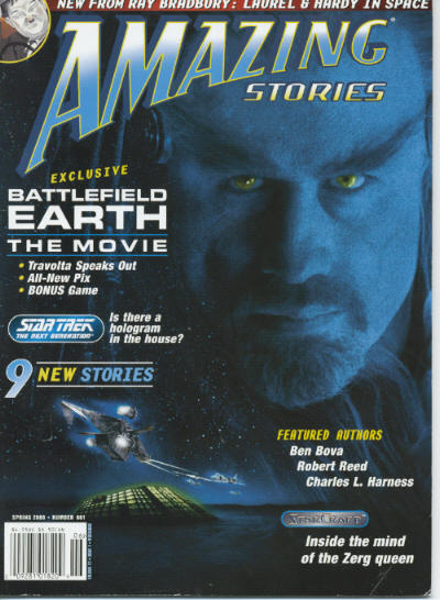 Amazing Stories Spring 2000 magazine back issue Amazing Stories magizine back copy 