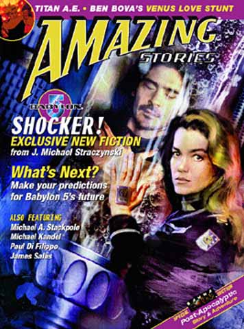 Amazing Stories Summer 2000 magazine back issue Amazing Stories magizine back copy 